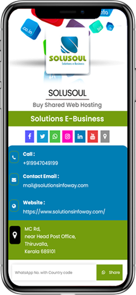 ddatausa.com image layout of digital business card