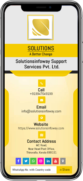 ddatausa.com image layout of digital business card
